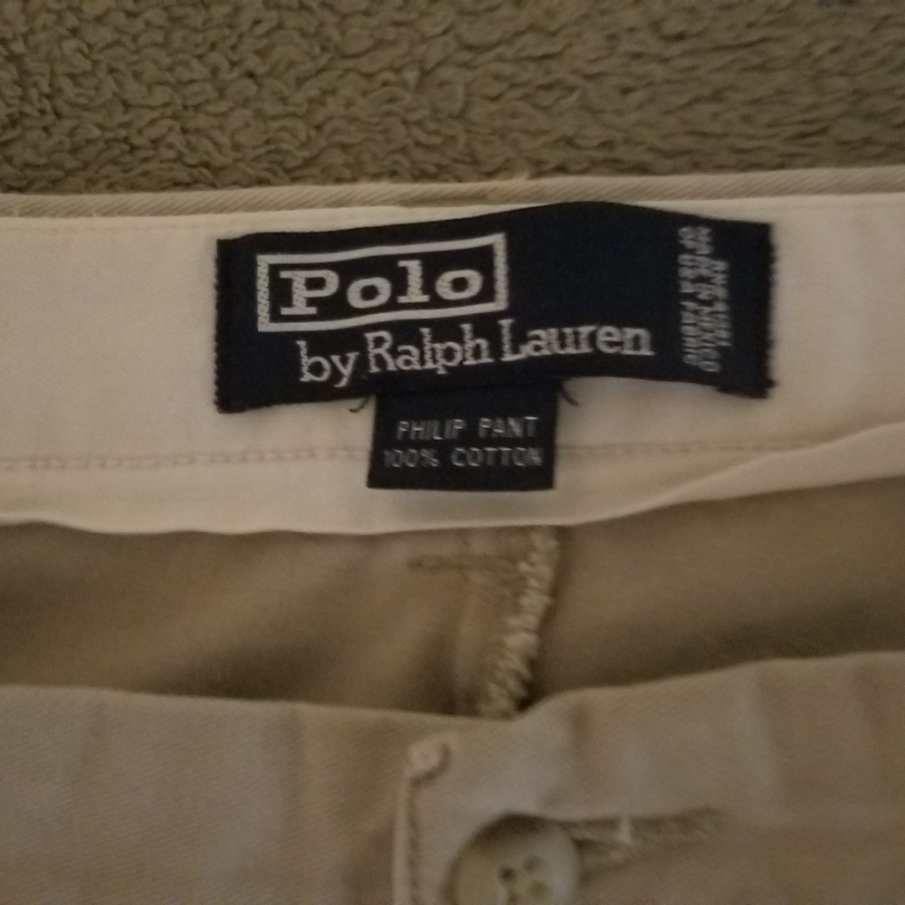 RL Flat Front Khaki Chinos Phillip Pant